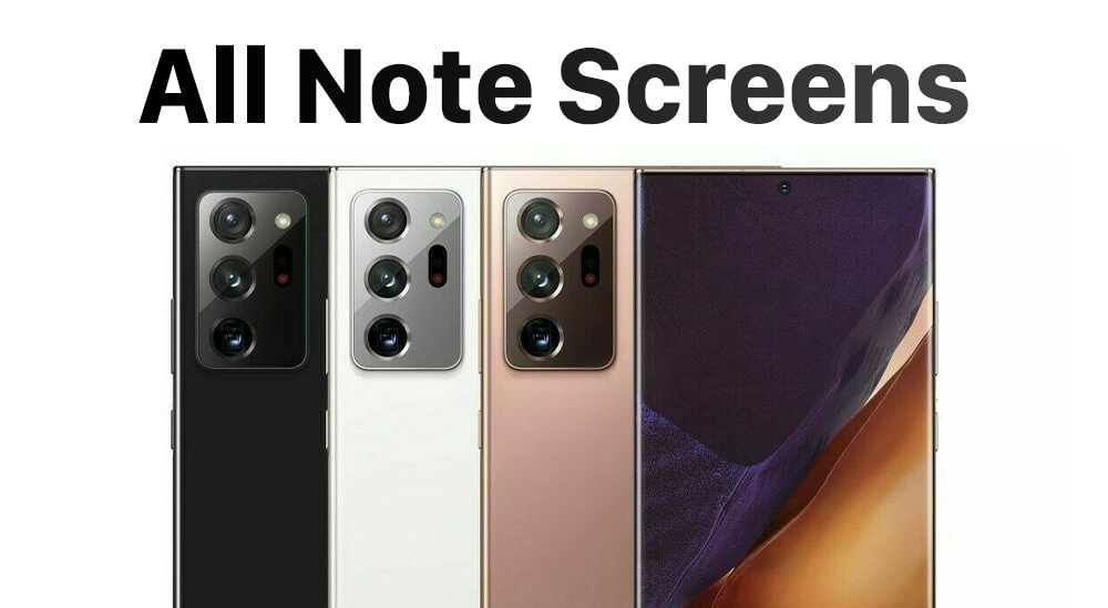 All Note Screens