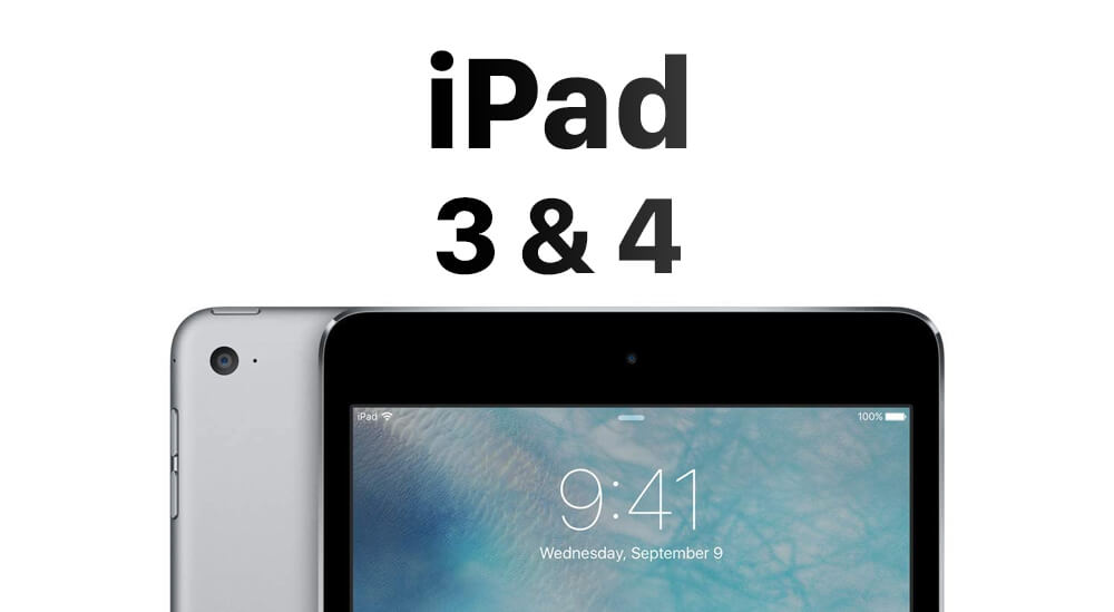 iPad 3 & 4